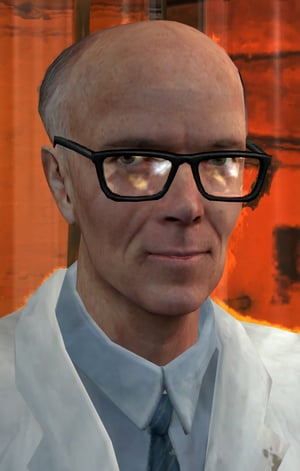 This is the Avatar Image for the Dr. Kleiner - Half-Life 2 AI Voice and Text to Speech Generator